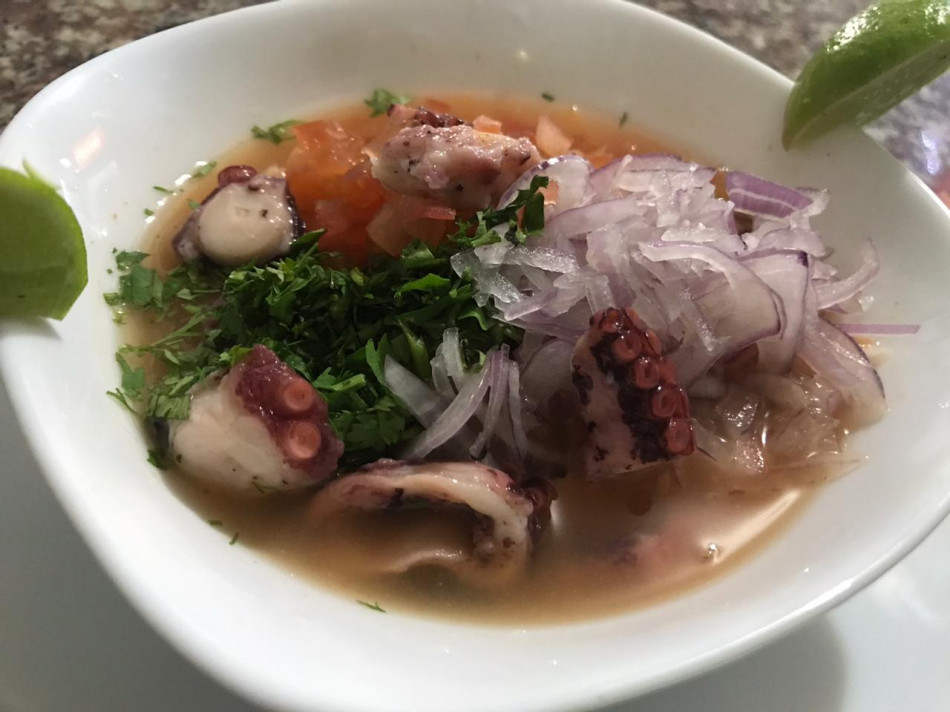 Ceviche de Pulpo (Pequeño)