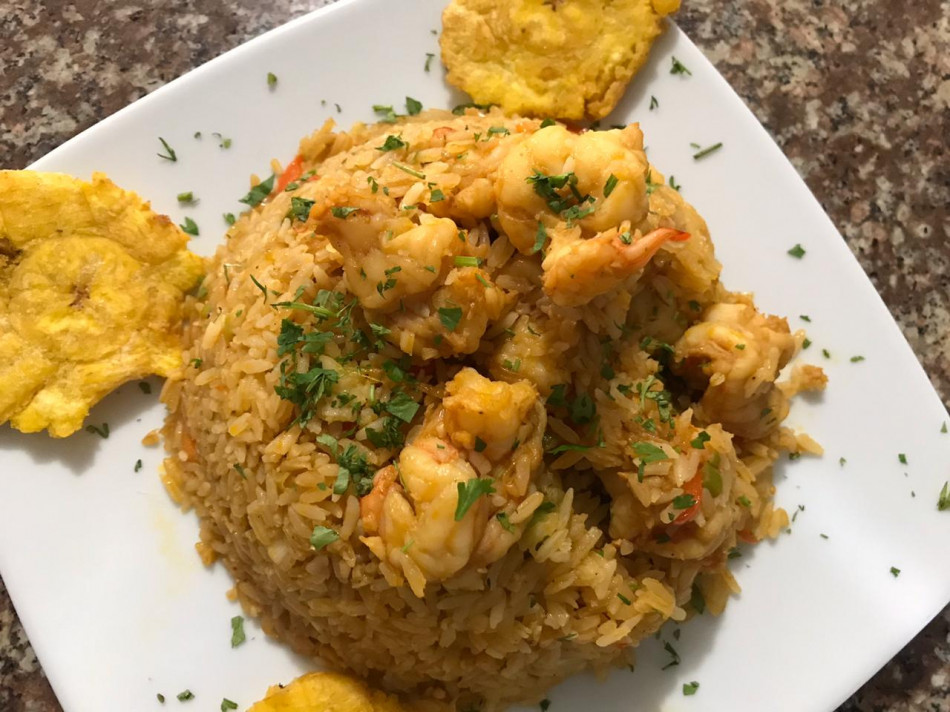 Arroz con Camarón de Mar