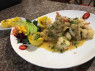 Robalo en Salsa Blanca de Mariscos