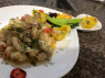 Corvina en Salsa Blanca de Mariscos